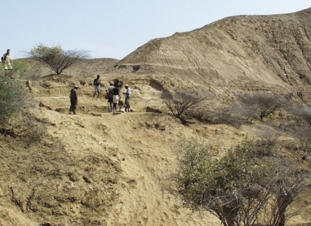 New excavation, 2003.