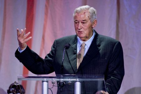 Richard Leakey speaks at the event in Vancouver. The evening raised a total of 1.2 million Canadian dollars and this was generously matched dollar for dollar by Jim Simons' challenge grant. Richard Leakey speaks at the event in Vancouver. The evening raised a total of 1.2 million Canadian dollars and this was generously matched dollar for dollar by Jim Simons' challenge grant.