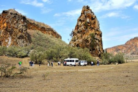 In Hell's Gate park, Kenya. In Hell's Gate park, Kenya.