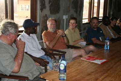 HEW workshop in the newly completed lab at the Ileret facility. Photo credit: Lawrence Martin